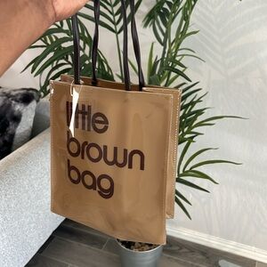Bloomingdale's Little Brown Mini Bag